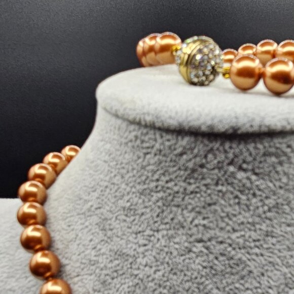Heidi Daus Magnetic Gold Pearl Jewelry Set - Picture 14 of 16